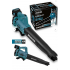 ASSUR Profesyonel 21 V Çift Akülü Turbo Motor 2800 Rpm Yaprak Hava Üfleme Makinesi