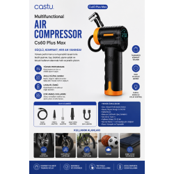 CASTU CS60 Plus Max Multifunctional Hava Kompresörü