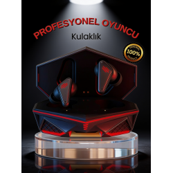 CASTU K98 Gaming and Sports RGB Işıklı TWS Kablosuz Oyuncu Kulaklığı (Siyah)