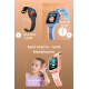 HARVOX HX Kids 4G Pro Sim Kartlı Gps Akıllı Çocuk Saati Konum Takibi Arama Konuşma 4G Destekli