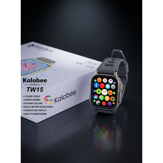 KALOBEE AMERICA TW15 AMOLED AKILLI SAAT
