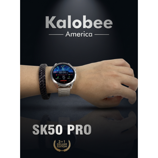 KALOBEE AMERICA SK50 PRO AMOLED AKILLI SAAT (3 KORDONLU)