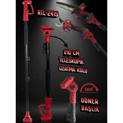 RETOOLS RTL-2419 210 CM TELESKOPİK UZATMA KOLU