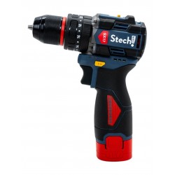 Stech SX17-2X2.0 Akülü Kömürsüz Darbeli Matkap 16V 2.0AH 50NM