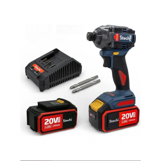 Stech  Akülü Darbeli Vidalama 4.0 Ah 20V SX32