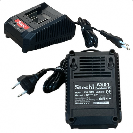 Stech-end Hızlı Şarj Cihazı 20v Sx01