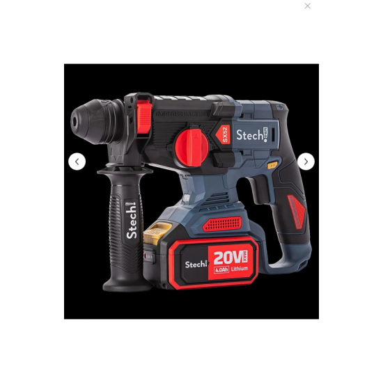 StechEnd STECH END SX52-2*4.0 AH KÖMÜRSÜZ AKÜLÜ KIRICI-DELİCİ 6-30 MM 2,05 KG.