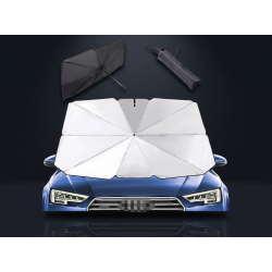 Suden YS-1008 Araç Ön Cam Güneşlik Şemsiyesi Tüm Araçlara Uyumlu Katlanabilir UV Korumalı Isı Yalıtımlı Oto Güneşliği