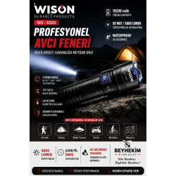 WISON WS-6520 Profesyonel Avcı Feneri