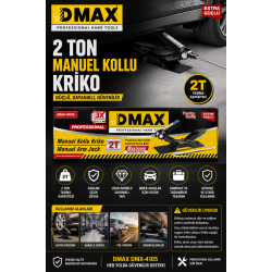 DMAX DMX-4105 2 Ton Manuel Kollu Kriko