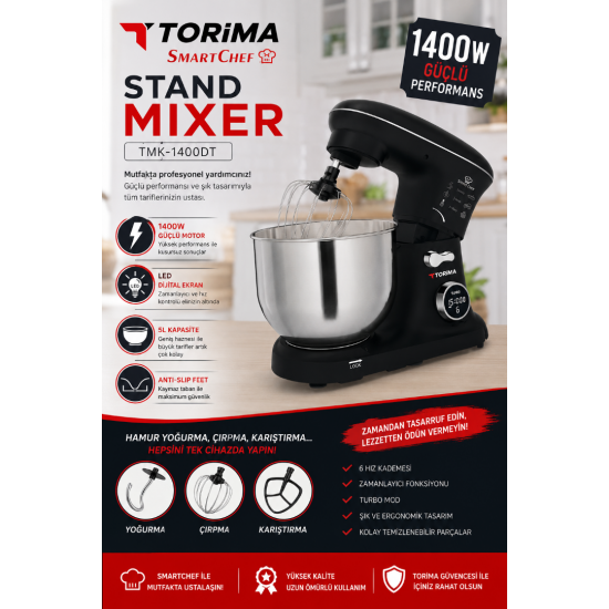 TORIMA SmartChef Hamur Mixer