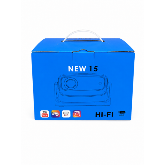 NEW 15 Mini Projeksiyon Cihazı