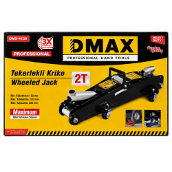 DMAX 2 Ton Tekerlekli Kriko