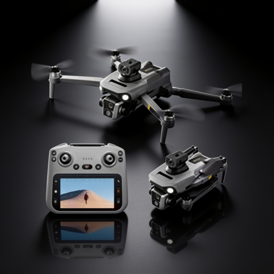 AIRVOLT INT-T7 PRO Katlanabilir Kamera Drone