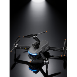 Airvolt INT-M104 Katlanabilir Kameralı Akıllı Engel Sensörlü Drone (Koyu Gri)