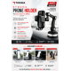 TORIMA JX-028 Güçlü Mıknatıslı Araç İçi Telefon Tutucu 360° Döner Manyetik Telefon Standı