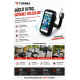 TORIMA JX-100 XL 6.5 İnç Motosiklet & Bisiklet Telefon Tutucu Su Geçirmez Kılıflı