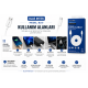BLUE INTER BL10 USB-A to USB Type-C Hızlı Şarj ve Veri Aktarım Kablosu 3 Metre