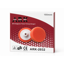 ARK ARK-2032 M14 Pasta Polisaj Süngeri 150 mm Turuncu Polisaj Pedi