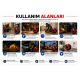 GOLD Seyyar Kablolu Makara Uzatma Kablosu 3x2,5 mm² 20 Metre 4'lü Topraklı Priz