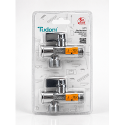 Turavit Filtreli Ara Musluk 3/8" (2'li Paket)