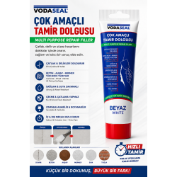 VODASEAL Çok Amaçlı Tamir Dolgusu Beyaz – Çatlak ve Delik Onarıcı Dolgu Macunu