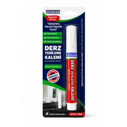 VODASEAL Derz Yenileme Kalemi Beyaz – Pratik Derz Boyama ve Yenileme Kalemi