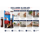 VODASEAL Jumbo Derz Kalemi Beyaz – Geniş Derzler İçin Profesyonel Yenileme Kalemi