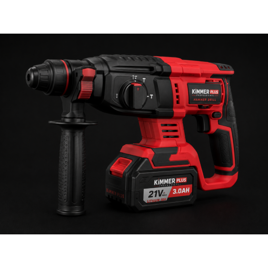 Kimmeer Plus 21V 5’lı Akülü Set | Matkap –3 işlevli Hilti – Spiral – Testere  – 320 Nm