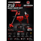KİMMER PLUS 3'lü 21V Şarjlı Bahçe Bakım Seti