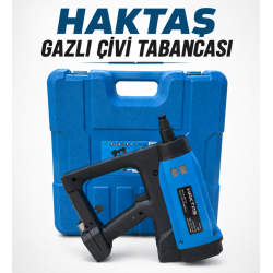 Haktaş Gazlı Çivi Çakma Tabancası – Profesyonel Beton ve Montaj Çivi Tabancası Seti  Ürün Açıklaması