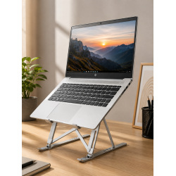 Ayarlanabilir Katlanabilir Alüminyum Laptop Standı Masaüstü Notebook Yükseltici Ergonomik Bilgisayar Tutucu
