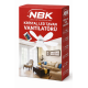 NBK Kristal LED Tavan Vantilatörü
