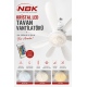 NBK Kristal LED Tavan Vantilatörü