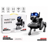 Kumandalı Akıllı Robot Köpek 2.4 GHz Ses Etkileşimli Işıklı Müzikli Dans Eden Programlanabilir Oyuncak 6+ Yaş