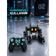 8 Tekerlekli Kumandalı Robot Köpek 2.4 GHz Mecanum Tekerlekli LED Işıklı Müzikli Akrobatik Oyuncak 6+ Yaş