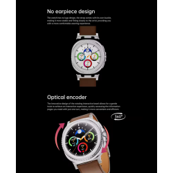 Sk46 AMOLED dairesel ekran Smartwatch SK46 suya dayanıklı, kalp hızı Kalobee Huaqiangbei yeni