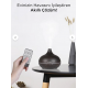Torima Hava Nemlendiricisi Buhar Makinesi Ledli Aroma Terapisi Humidifier SL168 Koyu Ahşap