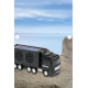 Torima Bluetooth Hoparlör Tır FM AUX USB Güneş Enerjili Speaker D45 Siyah