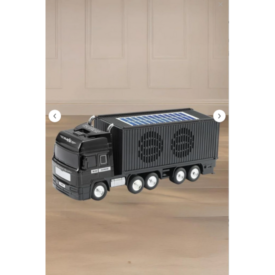 Torima Bluetooth Hoparlör Tır FM AUX USB Güneş Enerjili Speaker D45 Siyah
