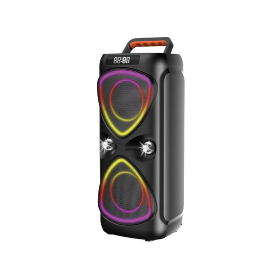  Torima Bluetooh Hoparlör Mikrofonlu Led Işıklı Parti Speaker D78 Siyah