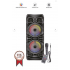 Torima D28 Siyah RGB Işıklı Mikrofonlu Kumandalı USB/TF/BT/FM/AUX Bluetooth Hoparlör