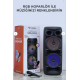Torima D28 Siyah RGB Işıklı Mikrofonlu Kumandalı USB/TF/BT/FM/AUX Bluetooth Hoparlör