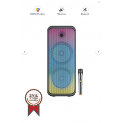 Torima D30 Siyah Mikrofonlu Kumandalı Bluetooth Hoparlör