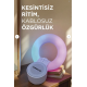 Torima Bluetooth Hoparlör Rgb Işıklı Kablosuz Speaker D65 Beyaz