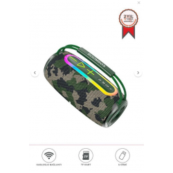 Torima Bluetooth Hoparlör IPX6 Kablosuz 30W Speaker BOOMBOX680 Yeşil Kamuflaj