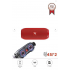 Torima Bluetooth Hoparlör Kablosuz Taşınabilir Ses Bombası TWS USB TF D47 Kırmızı