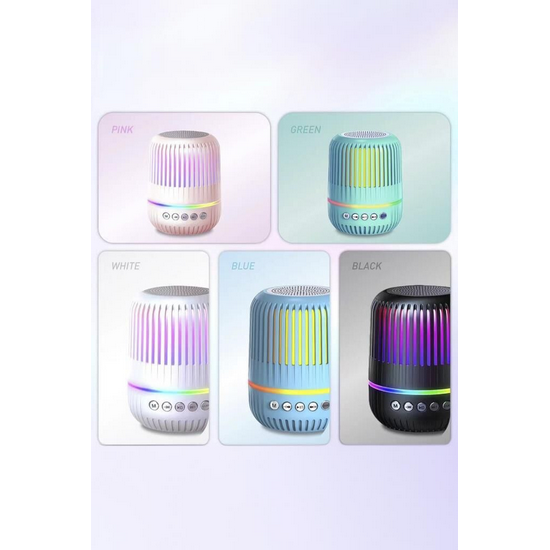 Torima Bluetooth Hoparlör Kablosuz Rgb Işıklı Speaker GTS-2150 Beyaz