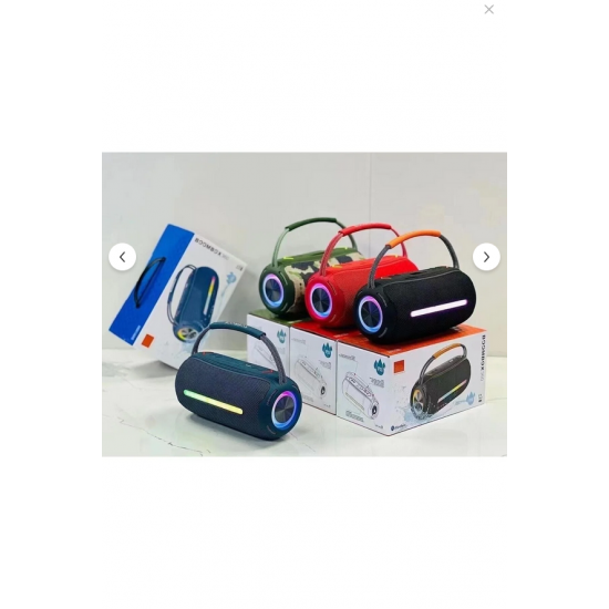 Kablosuz Bluetooth Hoparlör Boombox360 Taşınabilir Çift Hoparlör Güçlü Yüksek Ses Bluetooth Speaker