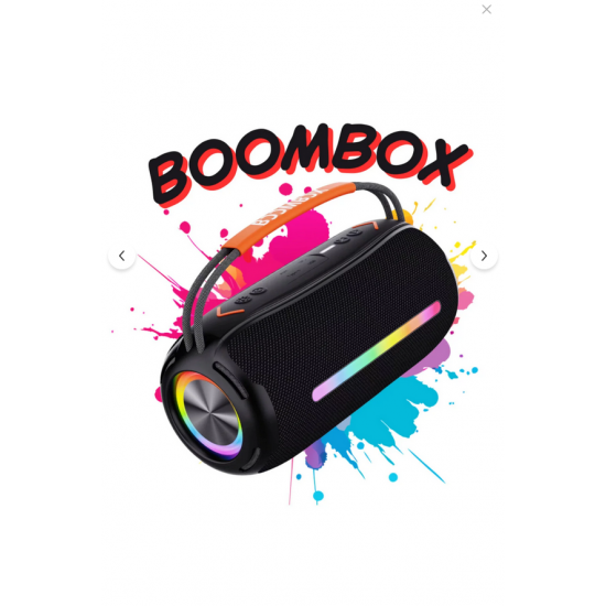 Kablosuz Bluetooth Hoparlör Boombox360 Taşınabilir Çift Hoparlör Güçlü Yüksek Ses Bluetooth Speaker
